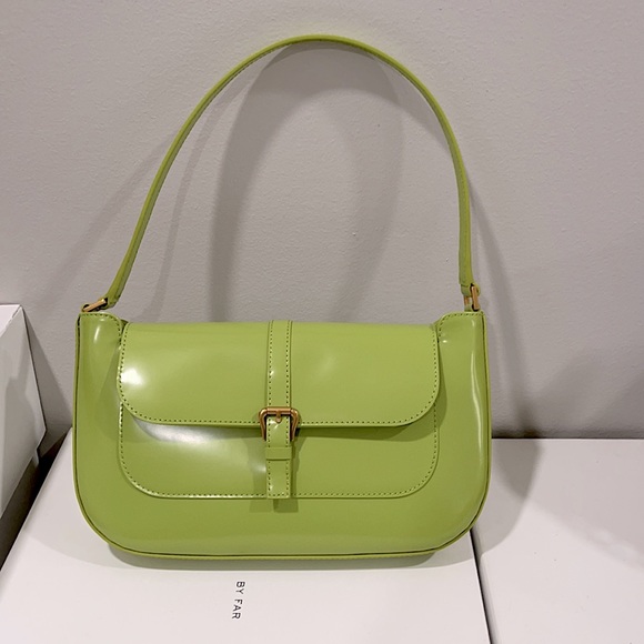 NWT By Far Miranda patent-leather shoulder bag - Picture 6 of 8